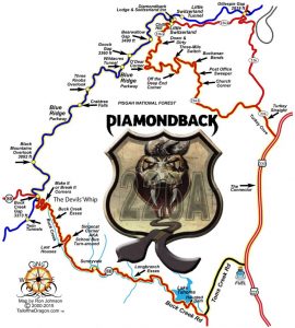 Diamondback 226 – Motorcycle and Sportcar Touring Routes near Little